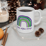 Sigma Alpha Omega Rainbow Coffee Mugs