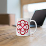 Alpha Omicron Pi Crest Coffee Mug