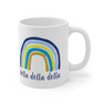 Delta Delta Delta Rainbow Coffee Mug