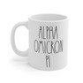 Alpha Omicron Pi MOD Coffee Mug