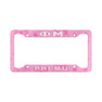 Phi Mu New License Plate Frames