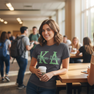 Kappa Delta Greek Type Cotton Tee