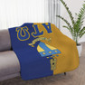 Alpha Tau Omega Two Tone Sherpa Blanket