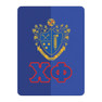 Chi Phi Two Tone Sherpa Blanket