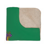 Printify Delta Sigma Phi Two Tone Sherpa Blanket