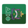 Printify Delta Sigma Phi Two Tone Sherpa Blanket