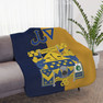Delta Upsilon Two Tone Sherpa Blanket