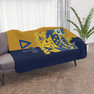 Delta Upsilon Two Tone Sherpa Blanket