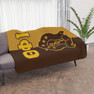 Printify Iota Phi Theta Two Tone Sherpa Blanket
