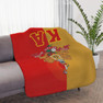 Printify Kappa Alpha Two Tone Sherpa Blanket
