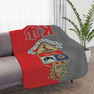 Kappa Psi Two Tone Sherpa Blanket