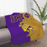 Printify Phi Sigma Pi Two Tone Sherpa Blanket