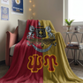 Psi Upsilon Two Tone Sherpa Blanket