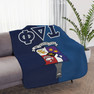 Tau Delta Phi Two Tone Sherpa Blanket