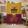 Theta Tau Two Tone Sherpa Blanket