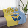 Pi Kappa Phi Two Tone Sherpa Blanket
