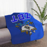 Printify Zeta Beta Tau Two Tone Sherpa Blanket 
