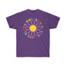 Alpha Omicron Pi Rainbow Daisy Tees