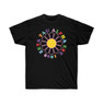 Zeta Tau Alpha Rainbow Daisy Tees