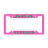 Printify Alpha Kappa Alpha Blessed License Plate Frames 