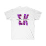 Sigma Kappa Floral Big Lettered T-Shirts