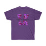 Sigma Kappa Floral Big Lettered T-Shirts