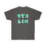 Zeta Tau Alpha Floral Big Lettered T-Shirts