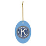 Kiwanis Christmas Oval Ornaments