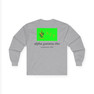 Alpha Gamma Rho Flag Long Sleeve T-Shirt