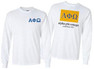Greekgear Alpha Phi Omega Flag Long Sleeve T-Shirt 