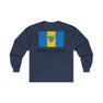 Delta Upsilon Flag Long Sleeve T-Shirt