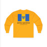 Delta Upsilon Flag Long Sleeve T-Shirt