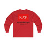 Greekgear Kappa Alpha Psi Flag Long Sleeve T-Shirt 