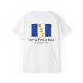Zeta Beta Tau Flag T-shirts