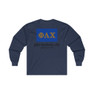 Phi Lambda Chi Flag Long Sleeve T-Shirt