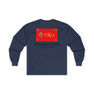 Pi Kappa Alpha Flag Long Sleeve T-Shirt