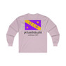 Greekgear Pi Lambda Phi Flag Long Sleeve T-Shirt 