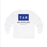 Tau Delta Phi Flag Long Sleeve T-Shirt