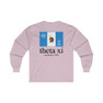 Theta Xi Flag Long Sleeve T-Shirt