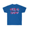 Pi Beta Phi Floral Big Lettered T-Shirts