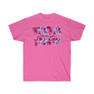 Pi Beta Phi Floral Big Lettered T-Shirts