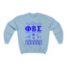 Phi Beta Sigma Ugly Christmas Sweater Crewneck Sweatshirts