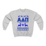 Printify Alpha Delta Pi Ugly Christmas Sweater Crewneck Sweatshirts 