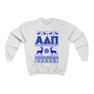 Printify Alpha Delta Pi Ugly Christmas Sweater Crewneck Sweatshirts 