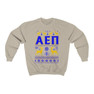 Printify Alpha Epsilon Pi Ugly Christmas Sweater Crewneck Sweatshirts 