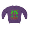 Printify Alpha Gamma Delta Ugly Christmas Sweater Crewneck Sweatshirts 