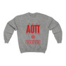 Alpha Omicron Pi Ugly Christmas Sweater Crewneck Sweatshirts