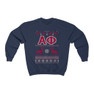 Alpha Phi Ugly Christmas Sweater Crewneck Sweatshirts