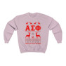 Alpha Sigma Phi Ugly Christmas Sweater Crewneck Sweatshirts