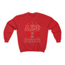 Alpha Sigma Phi Ugly Christmas Sweater Crewneck Sweatshirts
